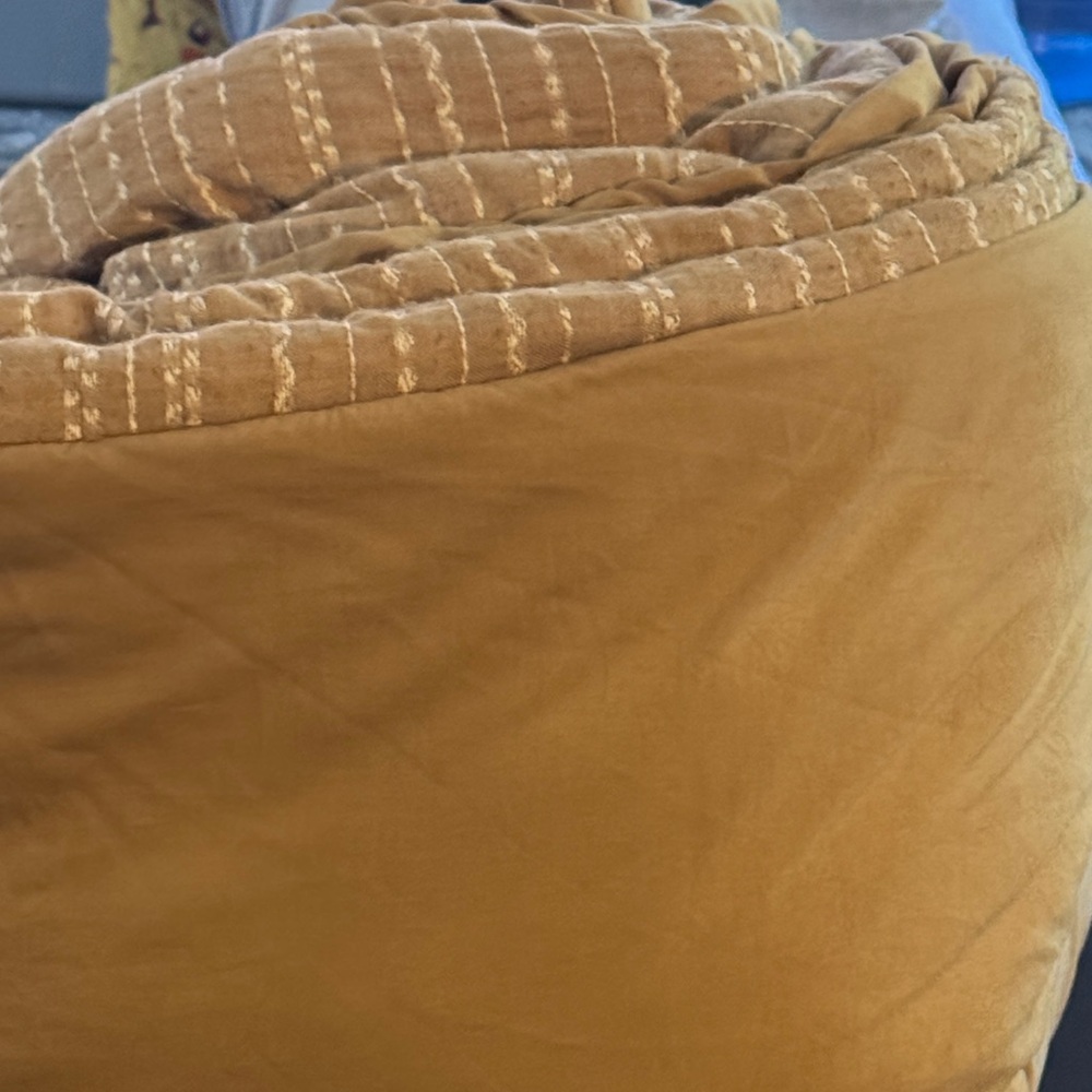 Better Homes And Gardens Quilted Comforter in Warm Tan